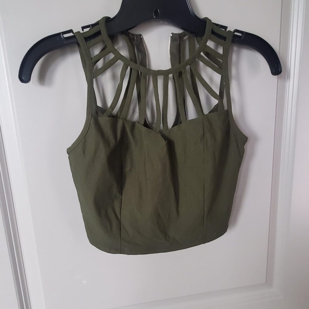 Crop top caged - Picture 3 of 4